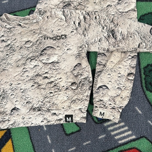 Molo Space Moon landing Sweatshirt sweatpants set sz 80 12M - Picture 10 of 10
